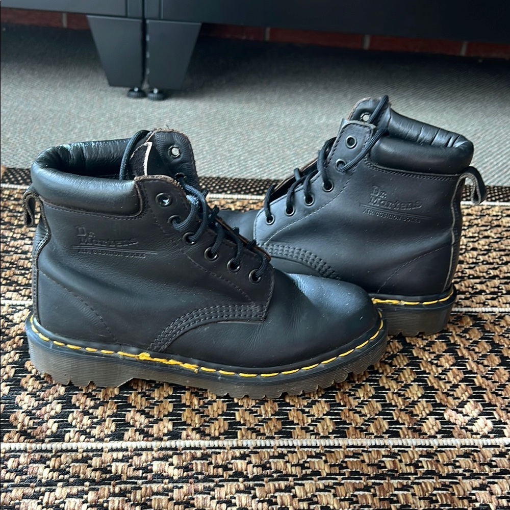 Dr. Martens Black Leather Boots - Made in England - Picture 7 of 8